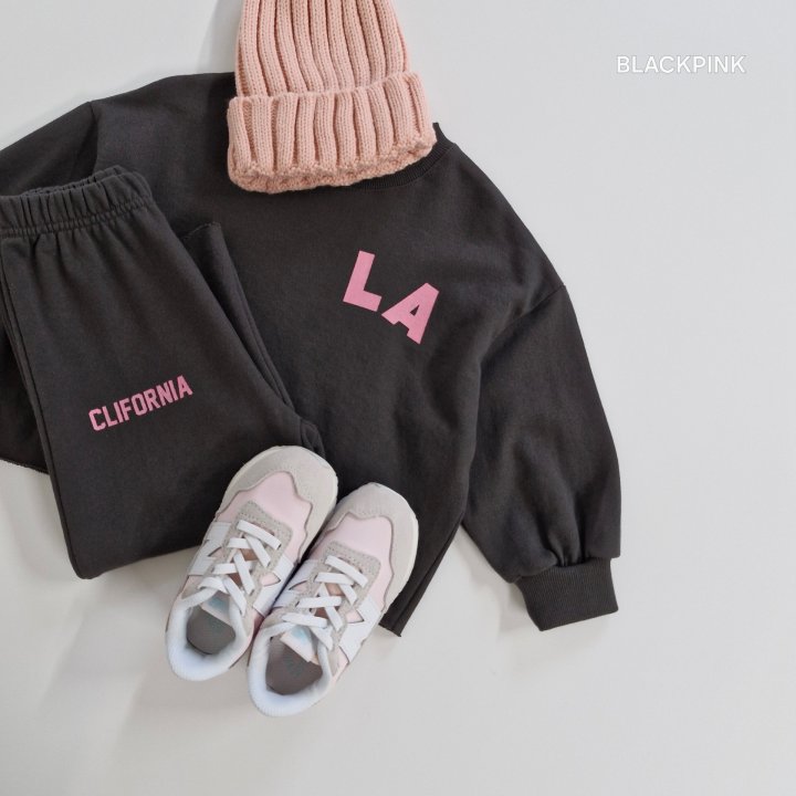 Black Pink - Korean Children Fashion - #designkidswear - LA Set - 8