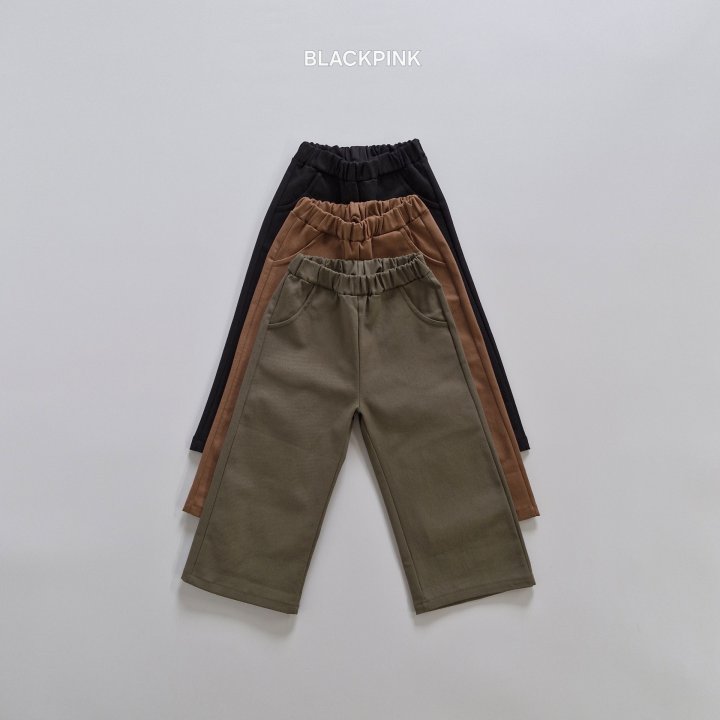 Black Pink - Korean Children Fashion - #designkidswear - Eloi Straight Pants - 3