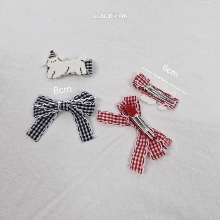 Black Pink - Korean Children Fashion - #designkidswear - Check Dog (set of 2) - 9