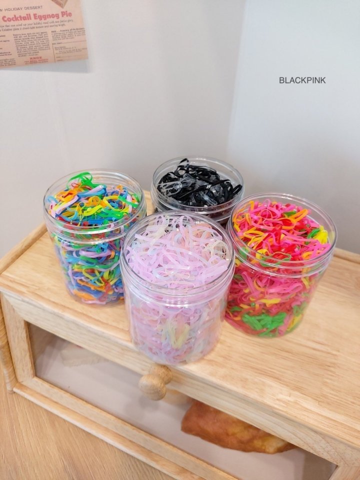 Black Pink - Korean Children Fashion - #designkidswear - Only You Hair Tie - 3
