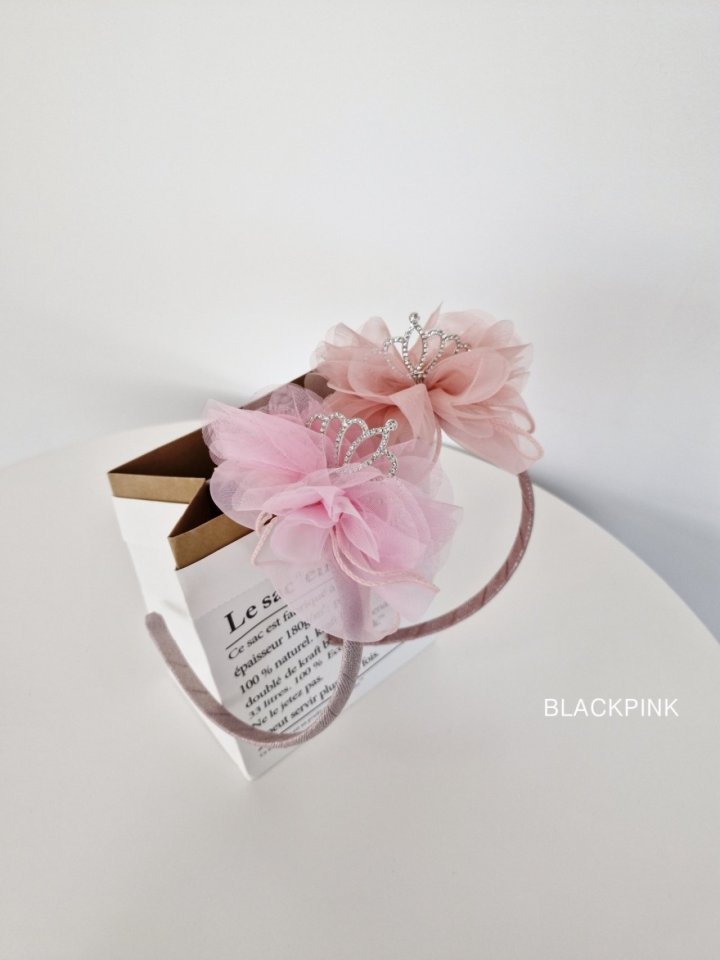Black Pink - Korean Children Fashion - #designkidswear - Tiara Headband - 5