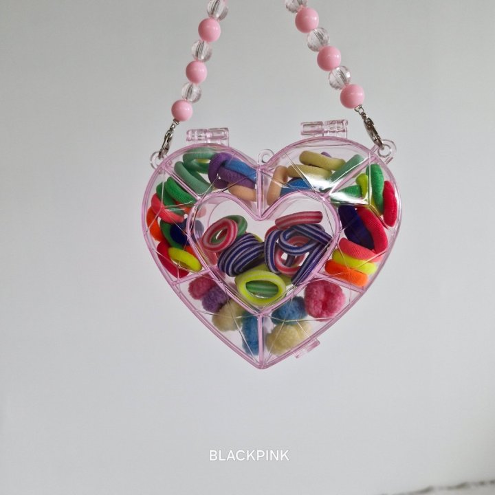 Black Pink - Korean Children Fashion - #designkidswear - Heart Bag