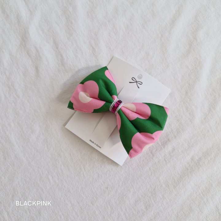 Black Pink - Korean Children Fashion - #designkidswear - Adeline Ribbon Pin - 9