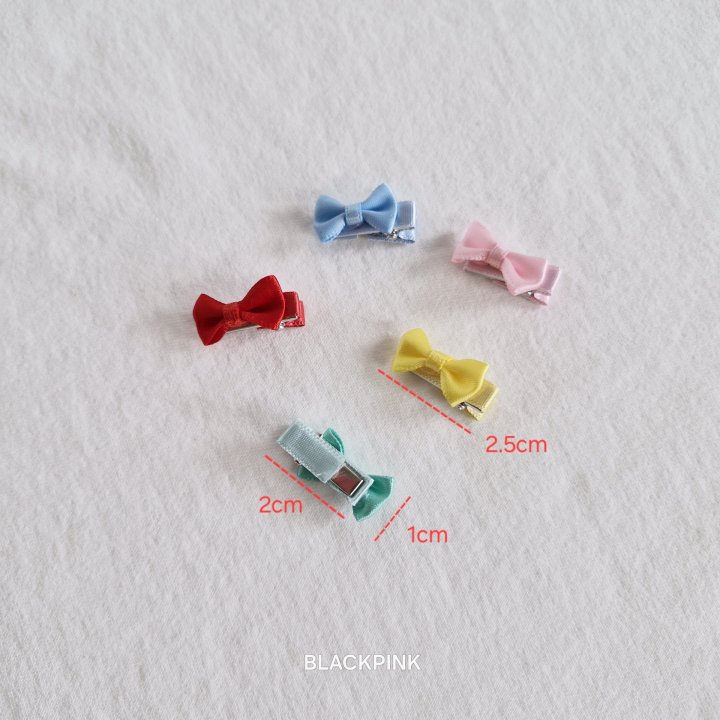 Black Pink - Korean Children Fashion - #designkidswear - Multicolor Mini Ribbon Set - 6