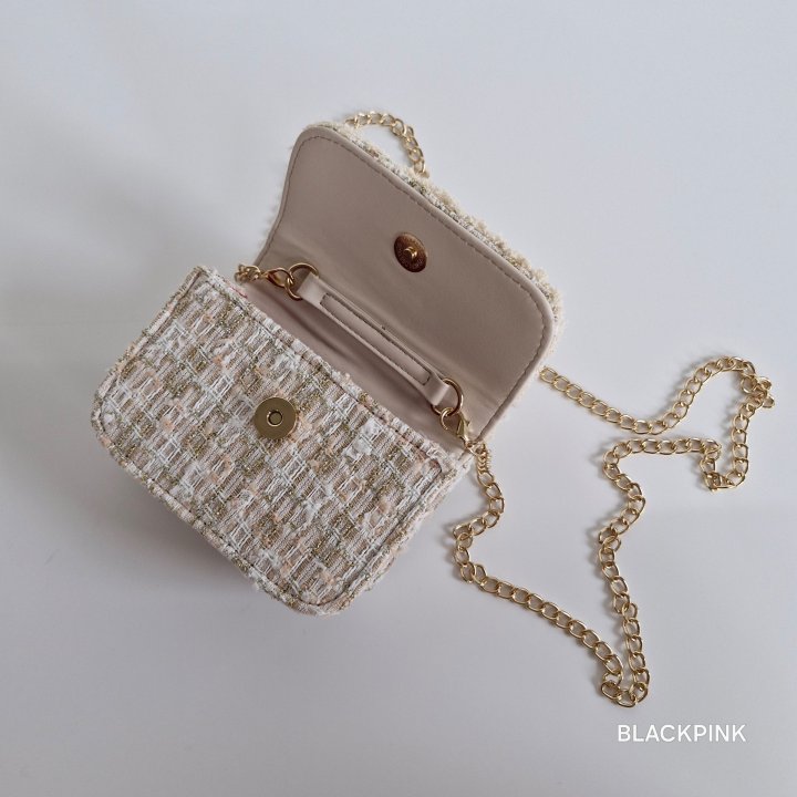 Black Pink - Korean Children Fashion - #designkidswear - Pearl Cubic Mini Bag - 10