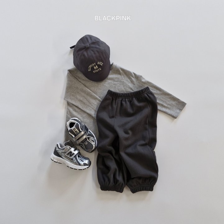 Black Pink - Korean Children Fashion - #designkidswear - AUTUMN Basic Tee - 8