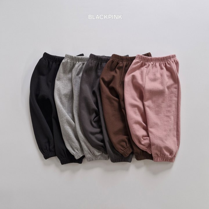 Black Pink - Korean Children Fashion - #designkidswear - Autumn Basic Jogger Pants - 6