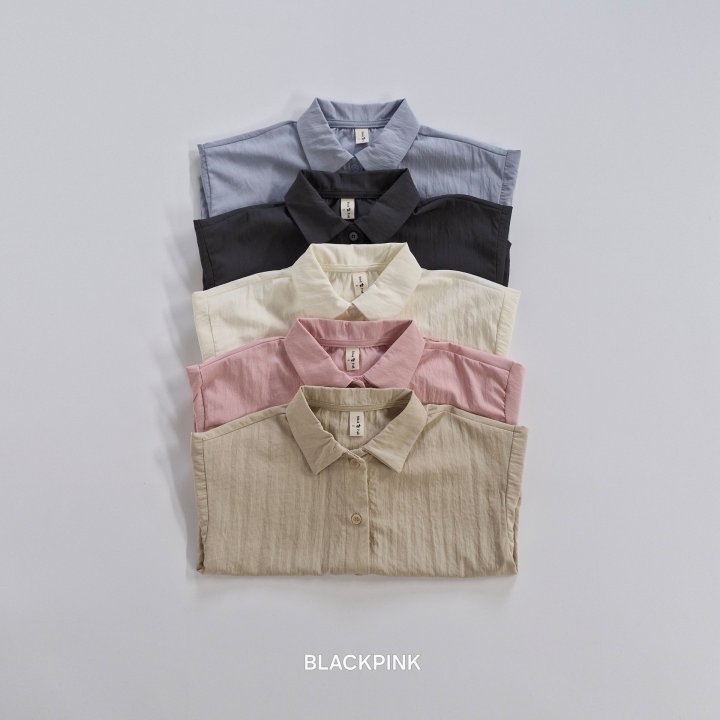 Black Pink - Korean Children Fashion - #designkidswear - Layered Basic Shirt