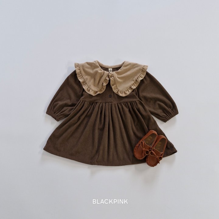 Black Pink - Korean Children Fashion - #discoveringself - Jetty Corduroy One-piece - 11