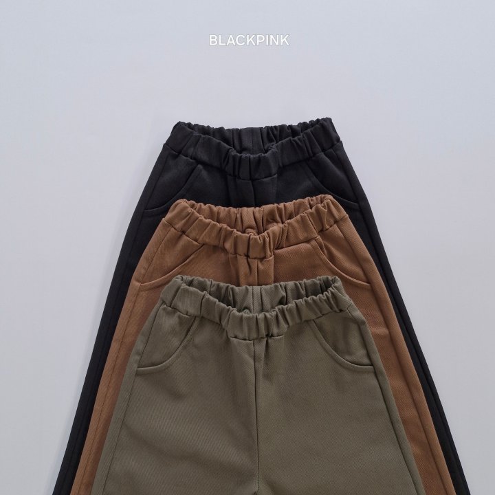 Black Pink - Korean Children Fashion - #designkidswear - Eloi Straight Pants - 4