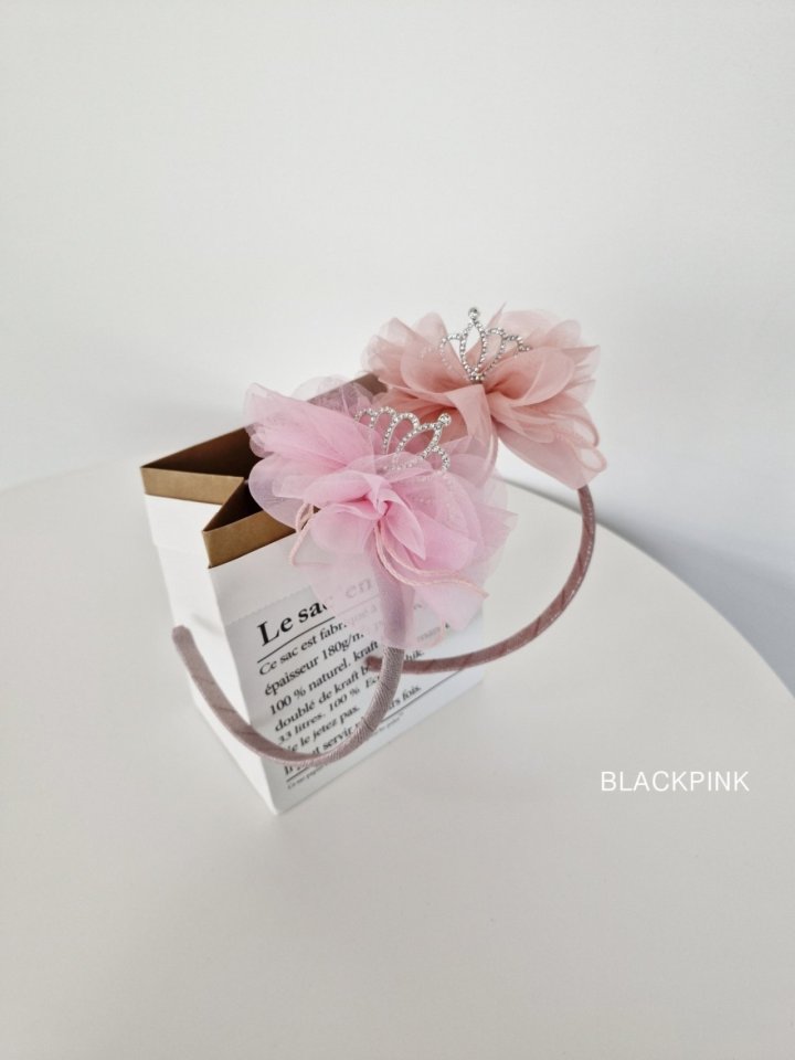 Black Pink - Korean Children Fashion - #discoveringself - Tiara Headband - 6