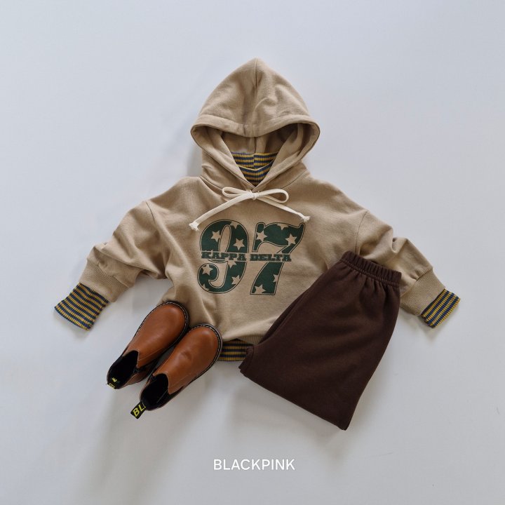 Black Pink - Korean Children Fashion - #discoveringself - 97 Hoodie Sweatshirt - 6