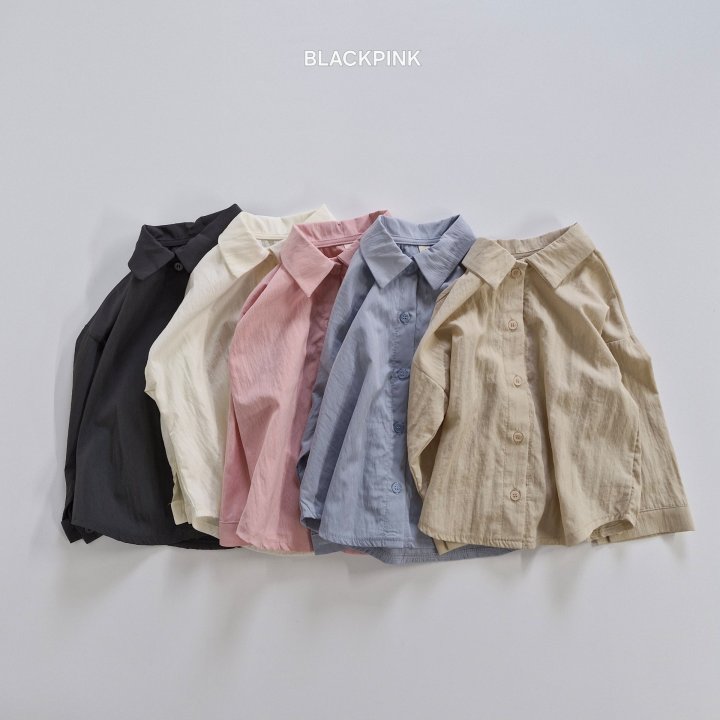 Black Pink - Korean Children Fashion - #discoveringself - Layered Basic Shirt - 2