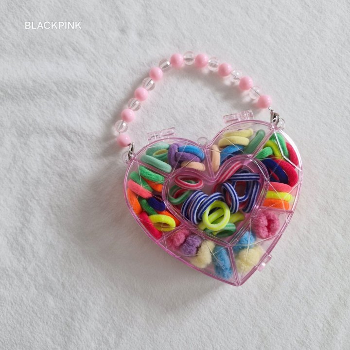 Black Pink - Korean Children Fashion - #fashionkids - Heart Bag - 3