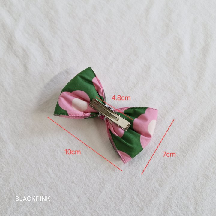 Black Pink - Korean Children Fashion - #fashionkids - Adeline Ribbon Pin - 11