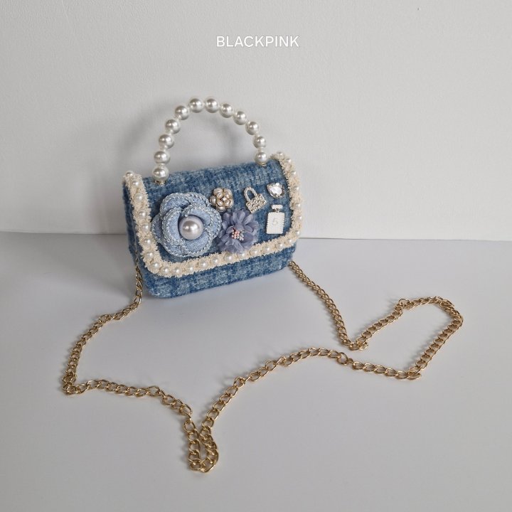 Black Pink - Korean Children Fashion - #fashionkids - Pearl Cubic Mini Bag - 12