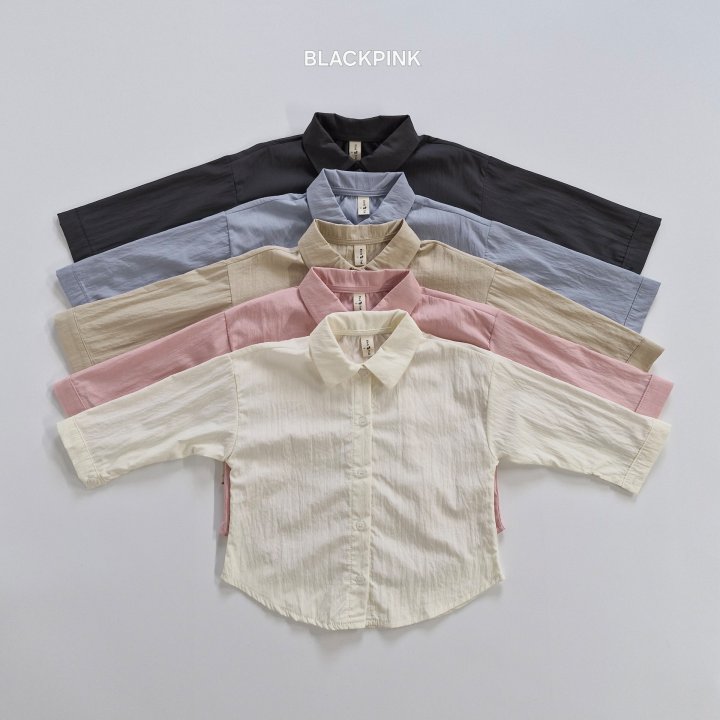 Black Pink - Korean Children Fashion - #fashionkids - Layered Basic Shirt - 3