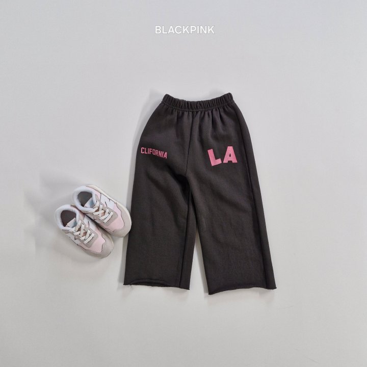 Black Pink - Korean Children Fashion - #kidsshorts - LA Set - 11