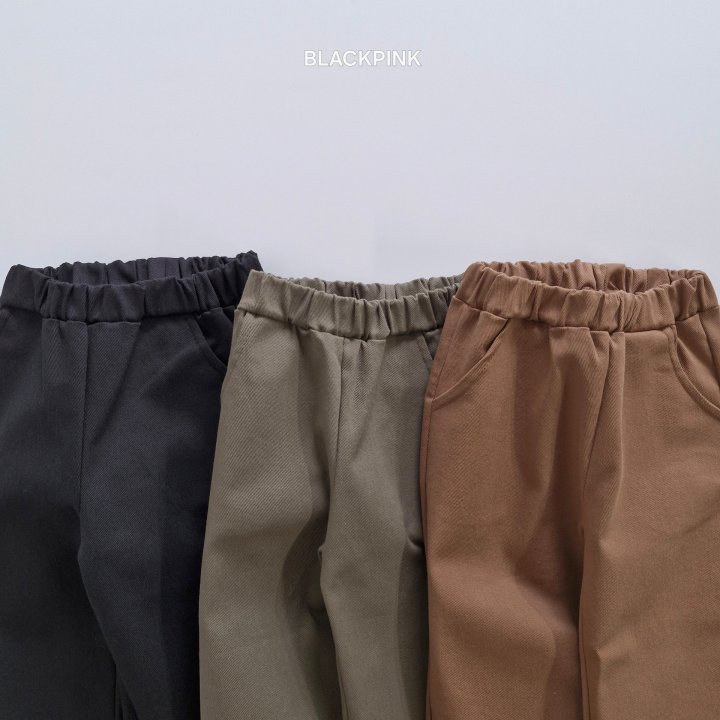 Black Pink - Korean Children Fashion - #kidsshorts - Eloi Straight Pants - 6