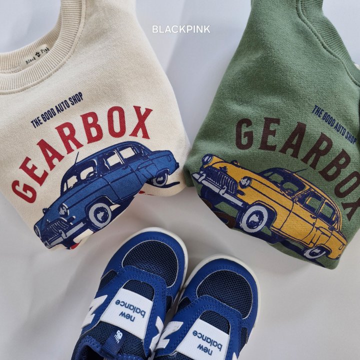 Black Pink - Korean Children Fashion - #kidsshorts - GEARBOX Sweatshirt - 2