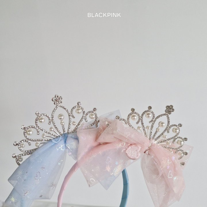 Black Pink - Korean Children Fashion - #kidsshorts - Heart Crown Headband - 6