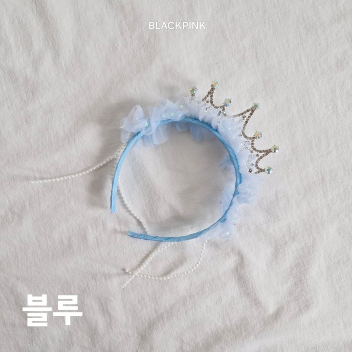Black Pink - Korean Children Fashion - #kidsshorts - Pearl Tiara Headband - 5
