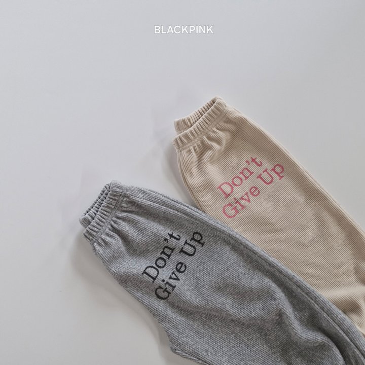Black Pink - Korean Children Fashion - #kidsshorts - Ami Printed Jogger Pants - 5