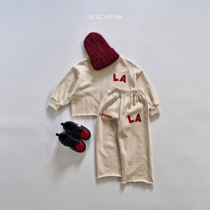 Black Pink - Korean Children Fashion - #kidsstore - LA Set - 12