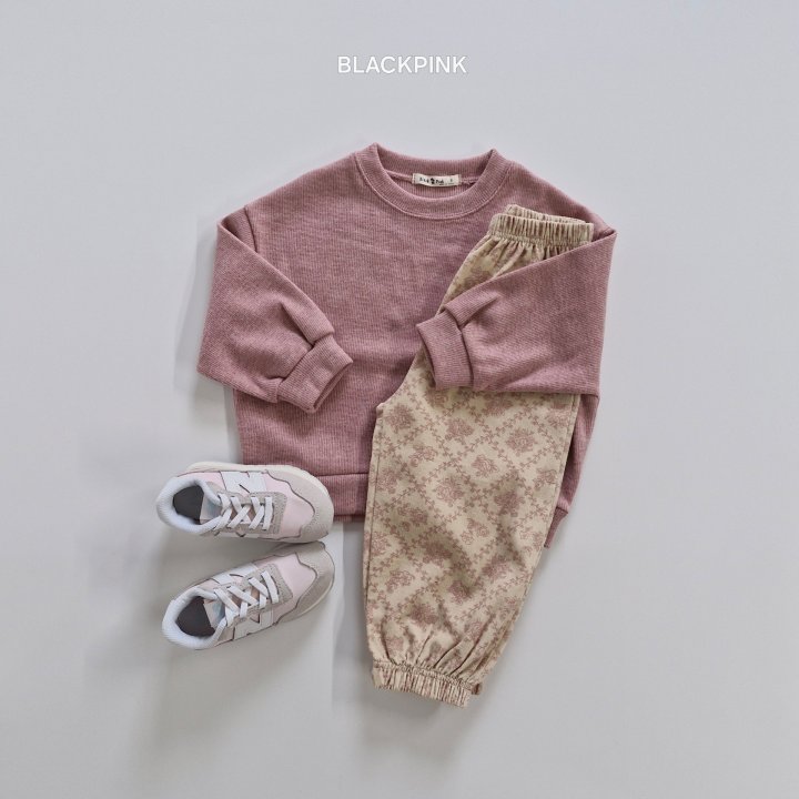 Black Pink - Korean Children Fashion - #kidsstore - Corduroy Printed Pants - 5
