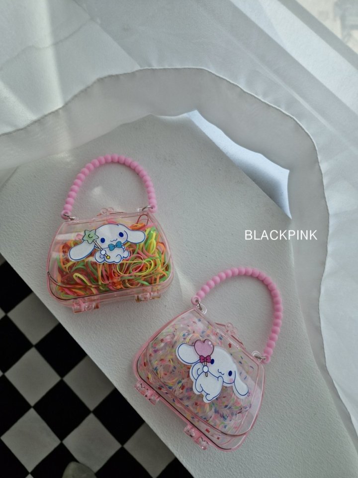Black Pink - Korean Children Fashion - #kidsstore - Cinnamoroll Hair Tie - 3