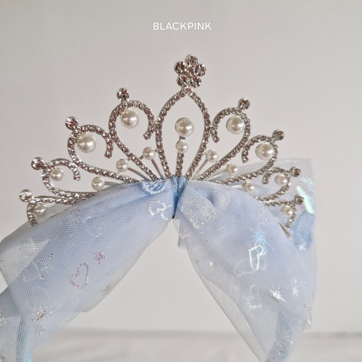 Black Pink - Korean Children Fashion - #kidsstore - Heart Crown Headband - 7