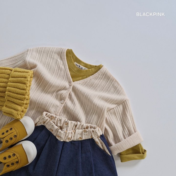 Black Pink - Korean Children Fashion - #kidsstore - AUTUMN Basic Tee - 12