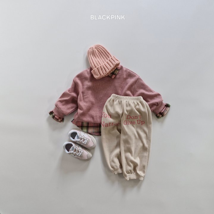 Black Pink - Korean Children Fashion - #kidsstore - Beyond Knit Sweater - 7