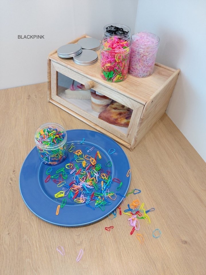 Black Pink - Korean Children Fashion - #kidzfashiontrend - Only You Hair Tie - 8