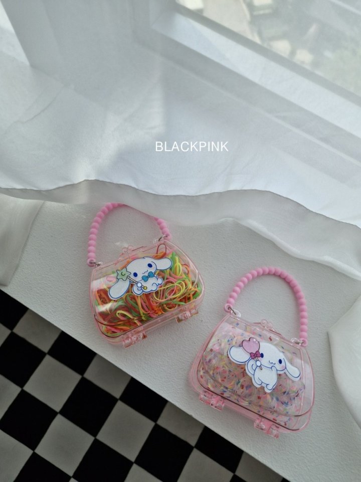Black Pink - Korean Children Fashion - #kidsstore - Cinnamoroll Hair Tie - 4