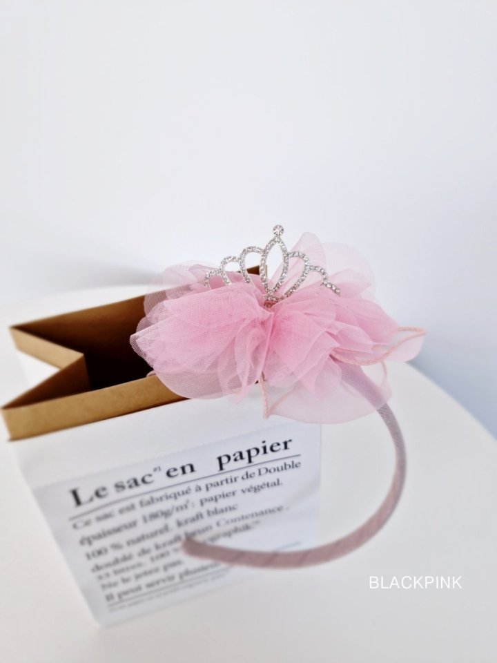Black Pink - Korean Children Fashion - #kidzfashiontrend - Tiara Headband - 10