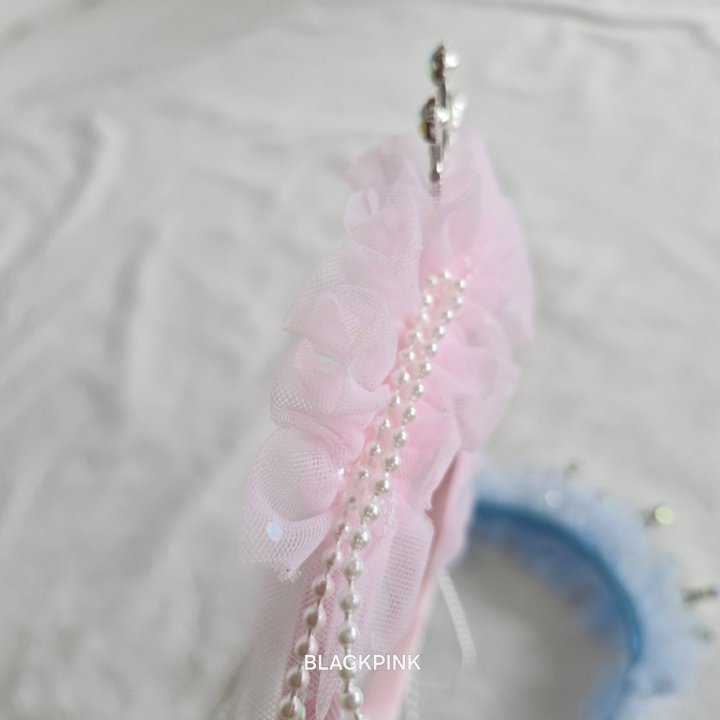 Black Pink - Korean Children Fashion - #kidzfashiontrend - Pearl Tiara Headband - 7