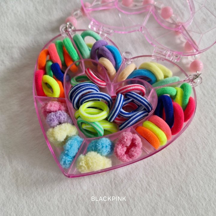 Black Pink - Korean Children Fashion - #kidzfashiontrend - Heart Bag - 6