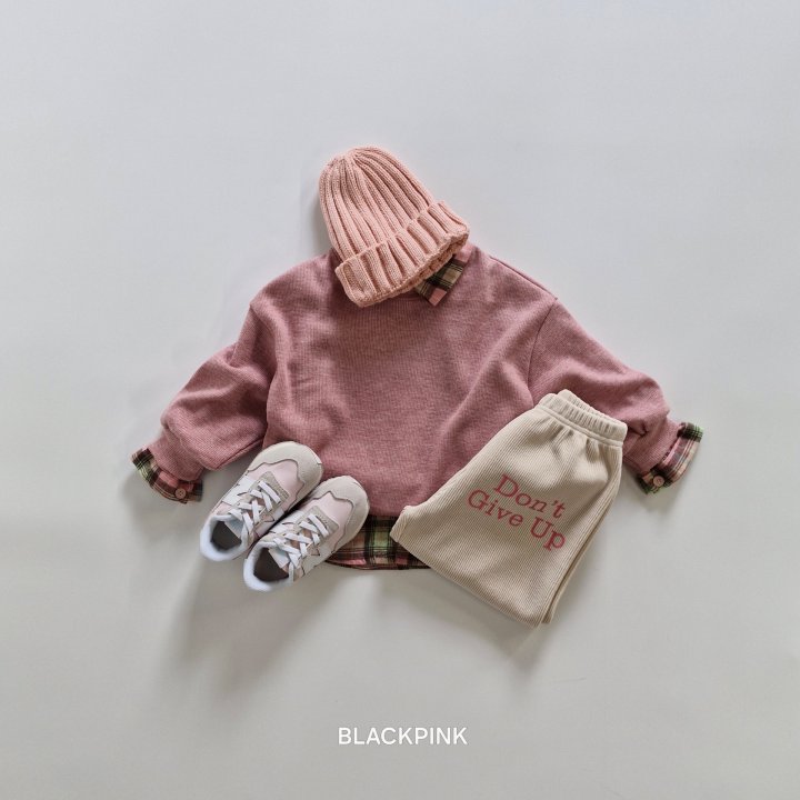 Black Pink - Korean Children Fashion - #kidzfashiontrend - Beyond Knit Sweater - 8