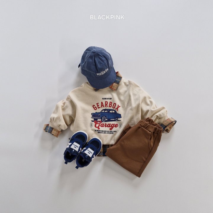 Black Pink - Korean Children Fashion - #littlefashionista - GEARBOX Sweatshirt - 6