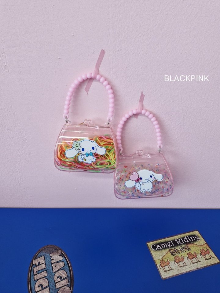 Black Pink - Korean Children Fashion - #littlefashionista - Cinnamoroll Hair Tie - 6