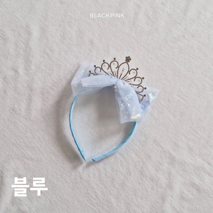 Black Pink - Korean Children Fashion - #littlefashionista - Heart Crown Headband - 10