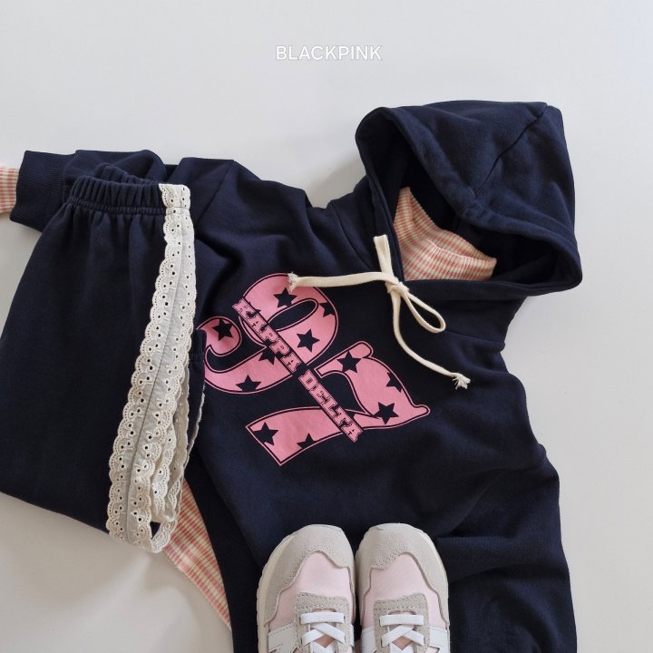 Black Pink - Korean Children Fashion - #littlefashionista - 97 Hoodie Sweatshirt - 12