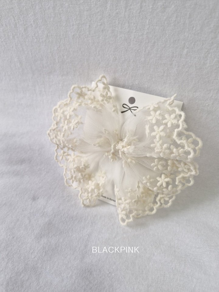 Black Pink - Korean Children Fashion - #magicofchildhood - Alyssa Lace Pin - 2