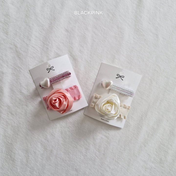 Black Pink - Korean Children Fashion - #magicofchildhood - Rose (set of 2) - 2