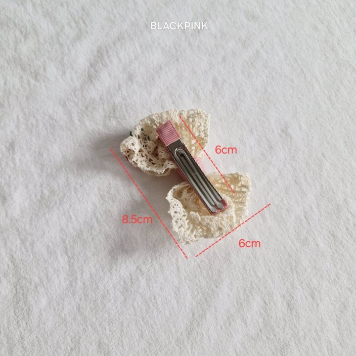 Black Pink - Korean Children Fashion - #magicofchildhood - Cherry Patch Hair Clip - 6