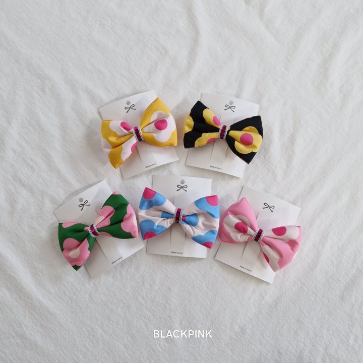 Black Pink - Korean Children Fashion - #magicofchildhood - Adeline Ribbon Pin