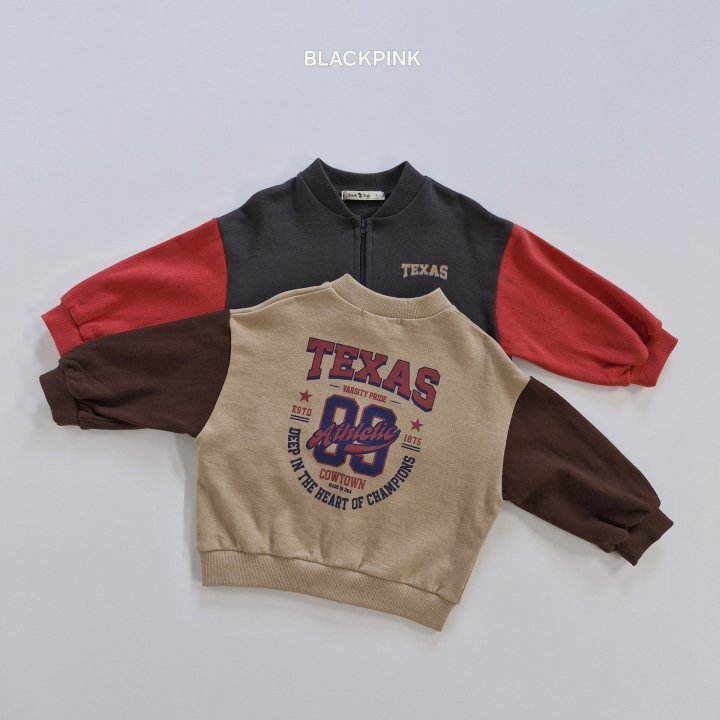 Black Pink - Korean Children Fashion - #minifashionista - Texas Zip-up - 2