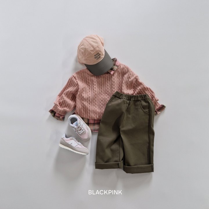 Black Pink - Korean Children Fashion - #minifashionista - Eloi Straight Pants - 12