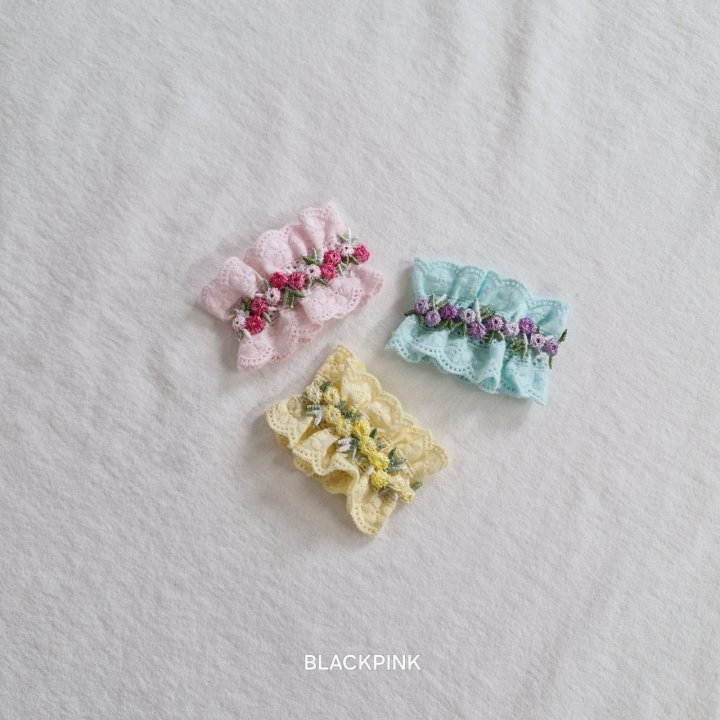 Black Pink - Korean Children Fashion - #minifashionista - Frill Lace Pin - 7
